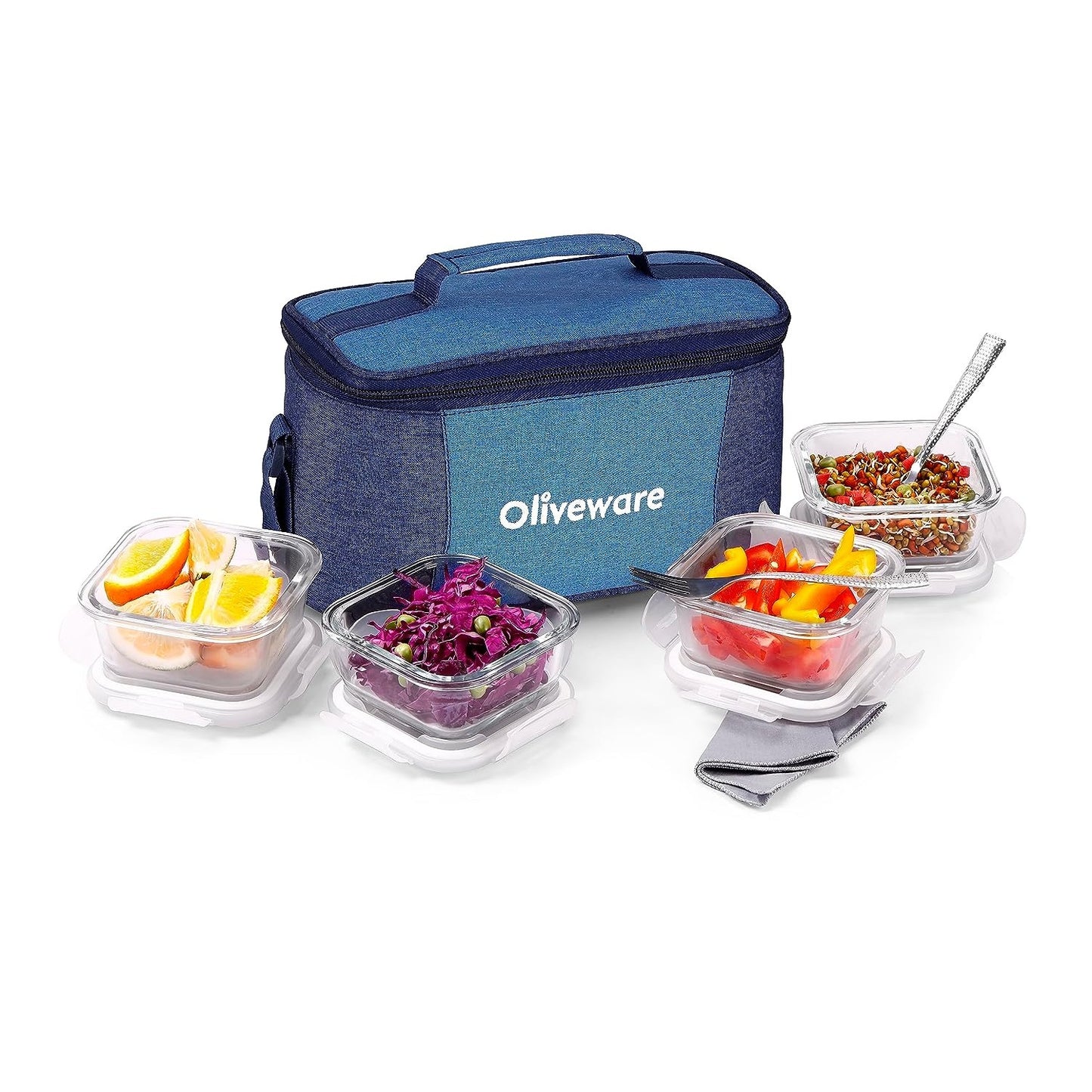 Slick Glass Lunch Box