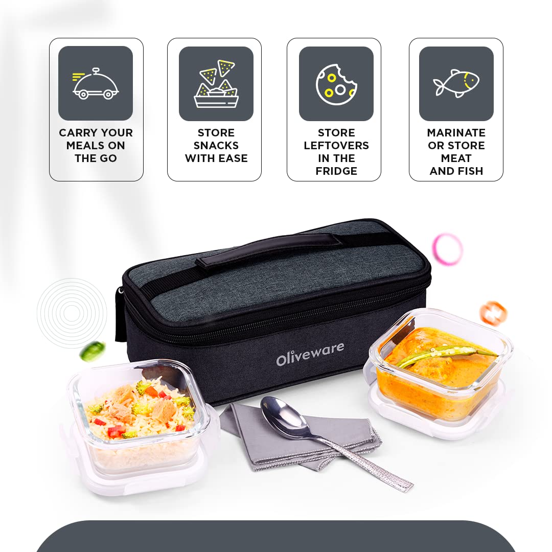 Prism Glass Lunch Box