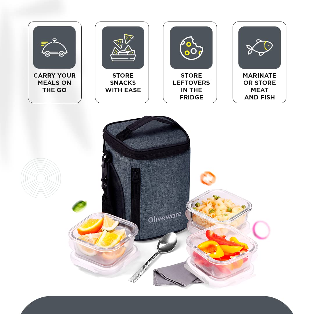 Ivy Glass Lunch Box