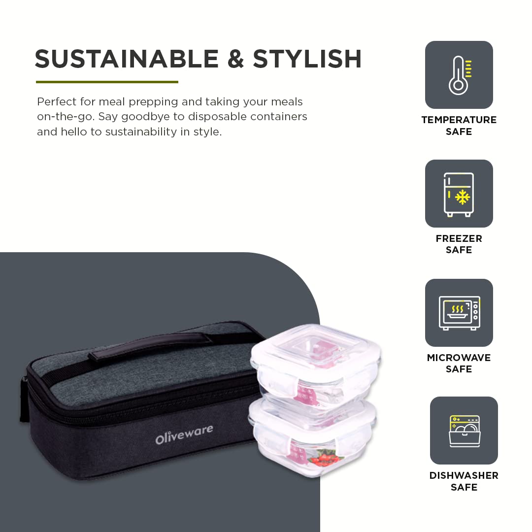 Prism Glass Lunch Box