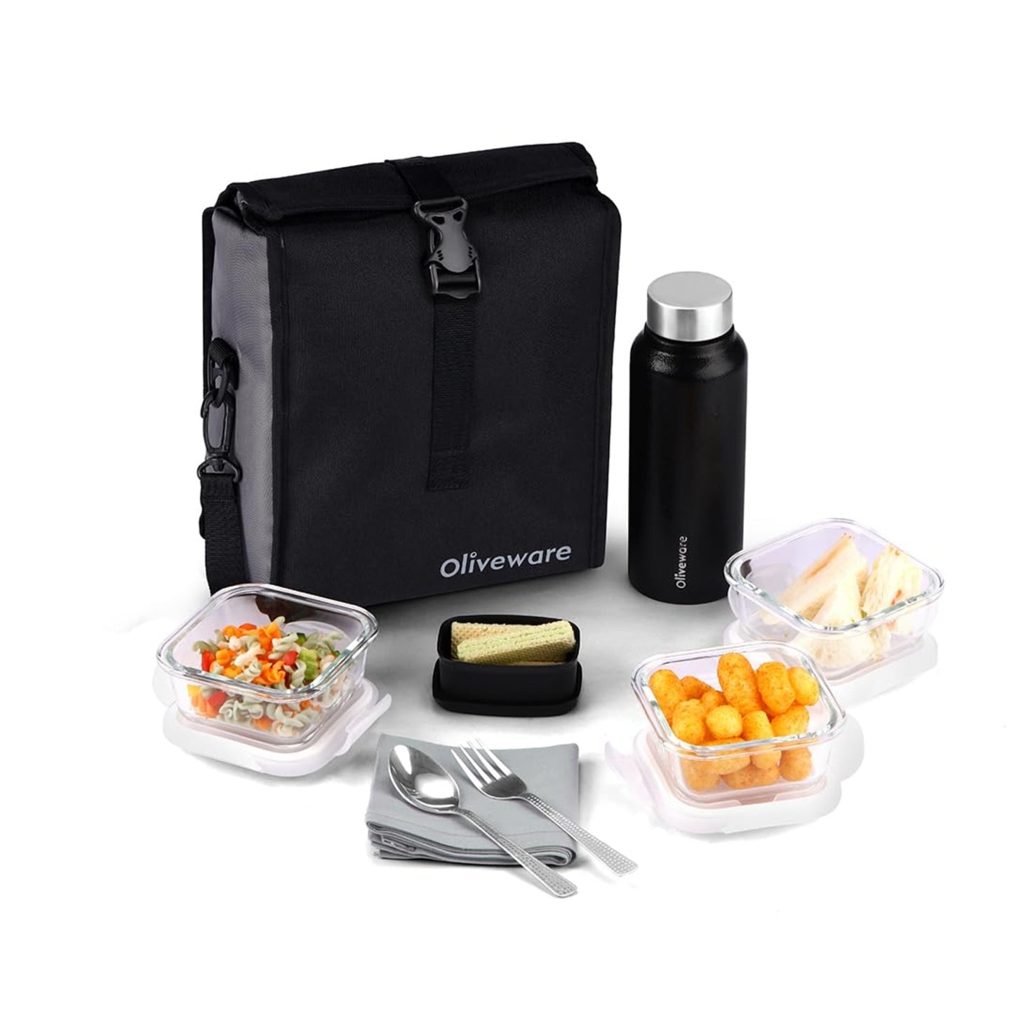 Crystal Glass Lunch Box