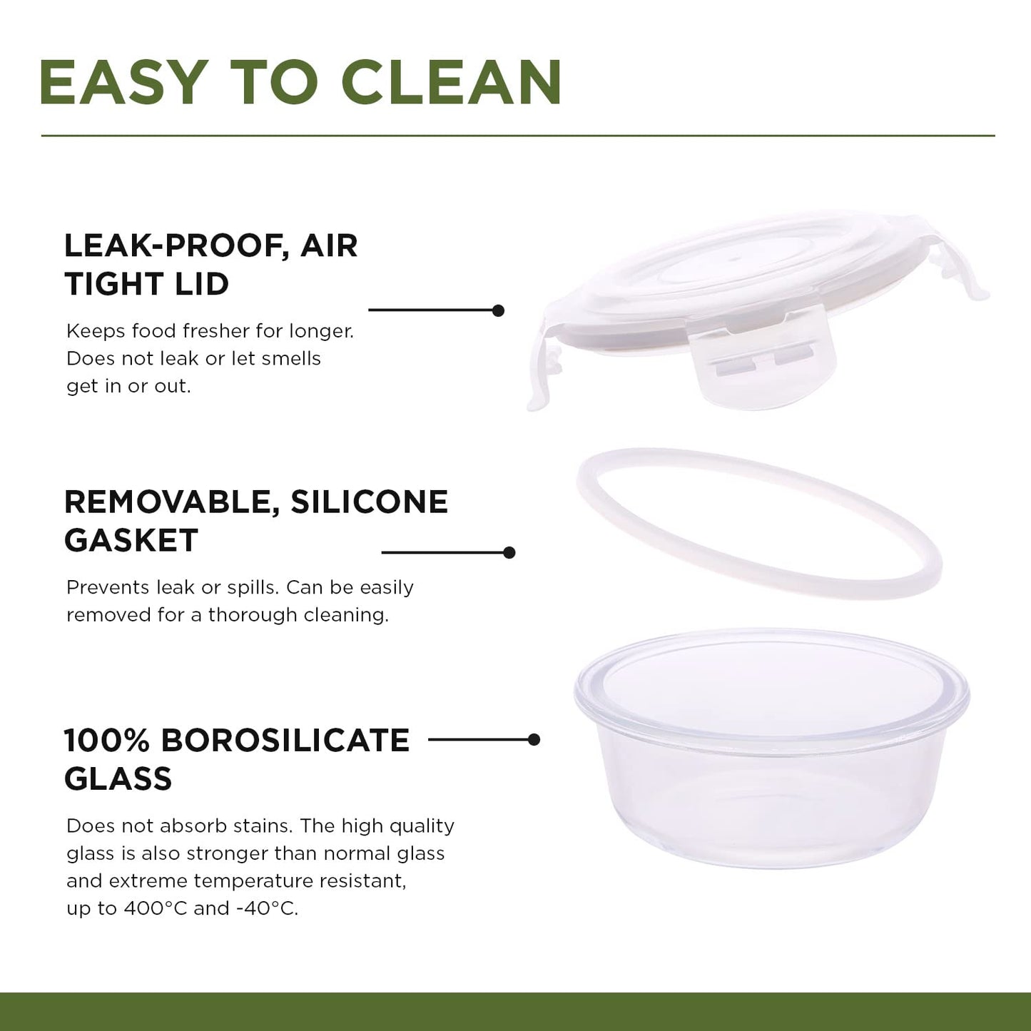 Rocky Glass Lunch Box