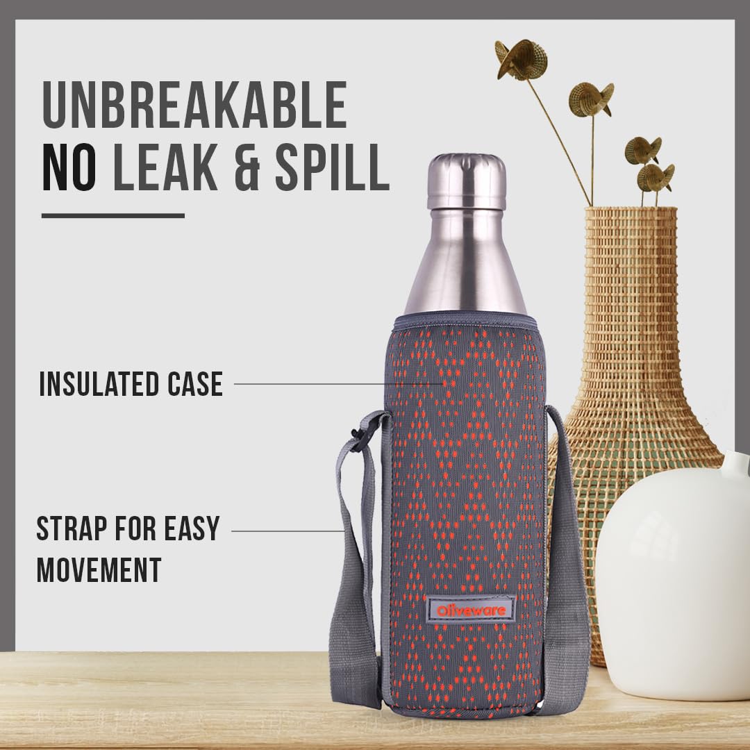 Camo Vaccum Bottle with Sleeve - 750ml