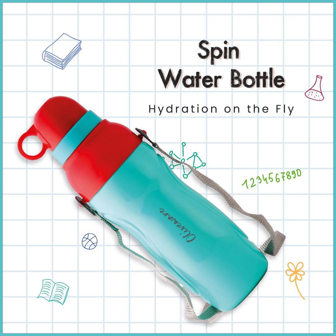 Spin Stainless Steel Water Bottle (500 ML)