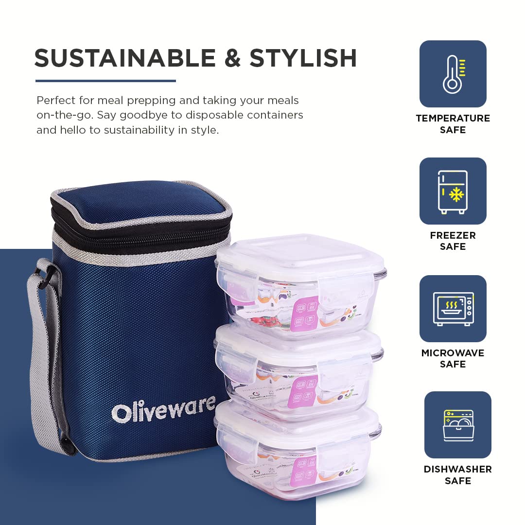 Bounty Glass Lunch Box