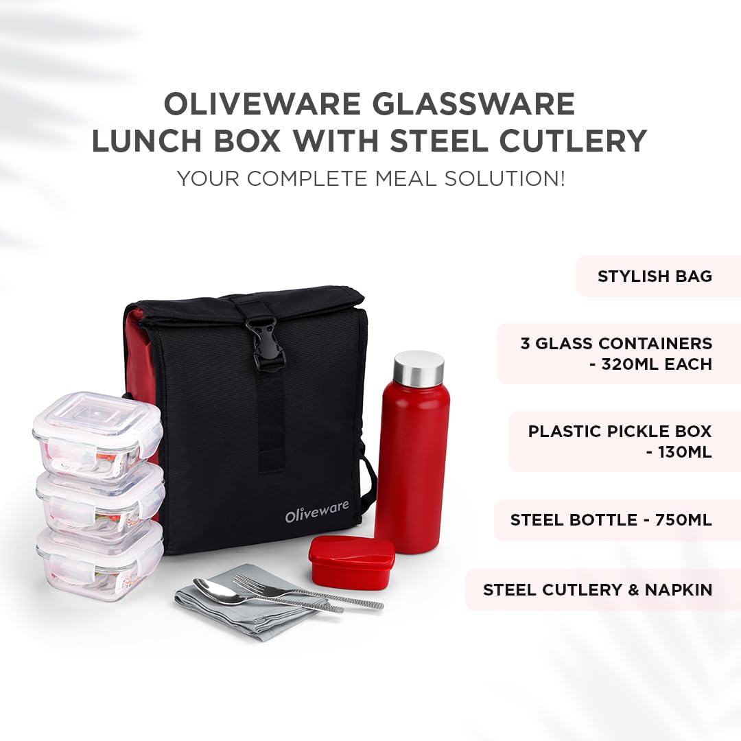 Crystal Glass Lunch Box