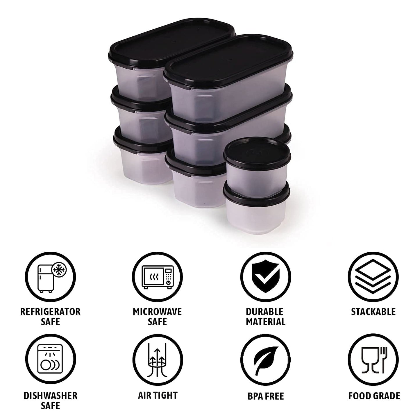 Modular Storage Container - Set of 8