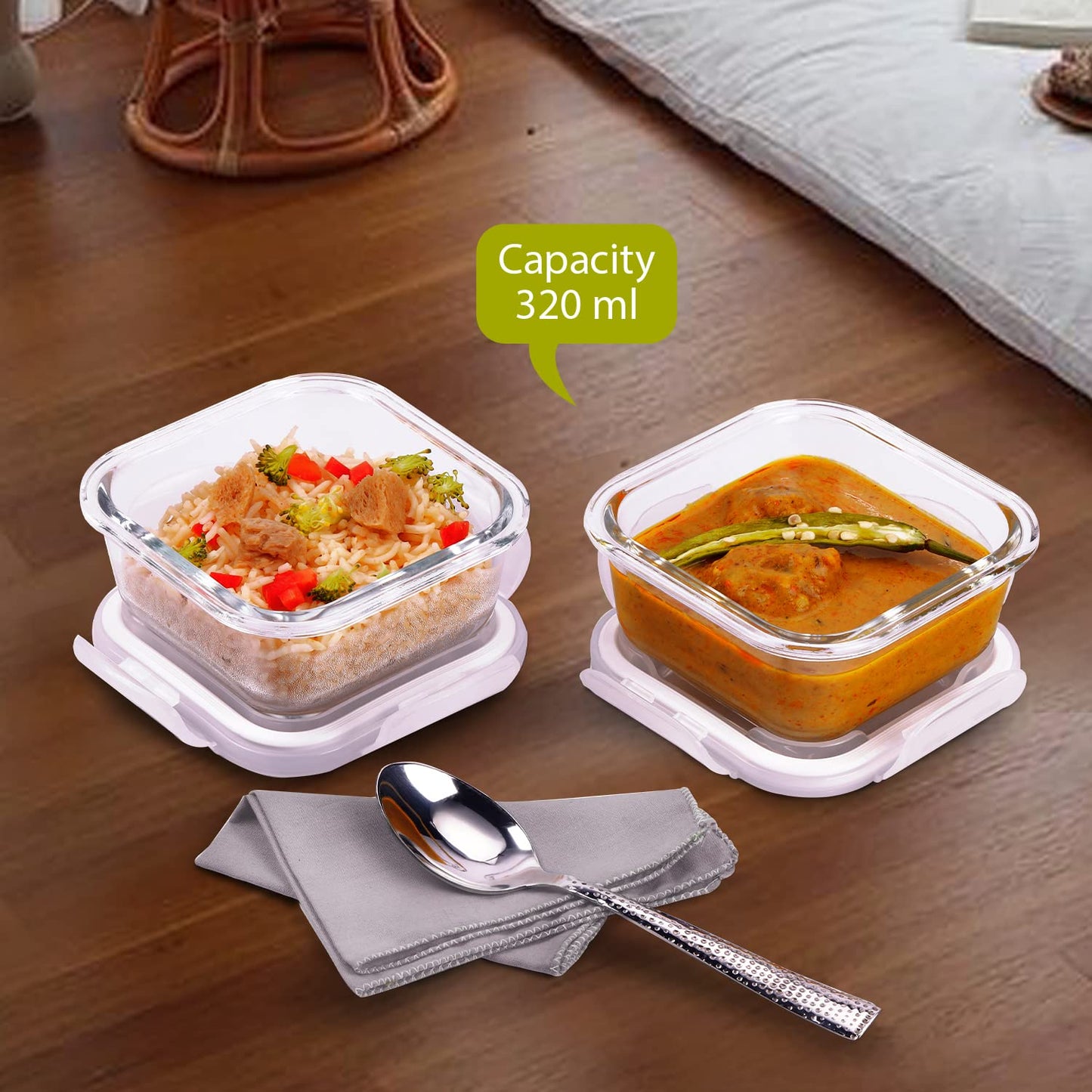 Prism Glass Lunch Box