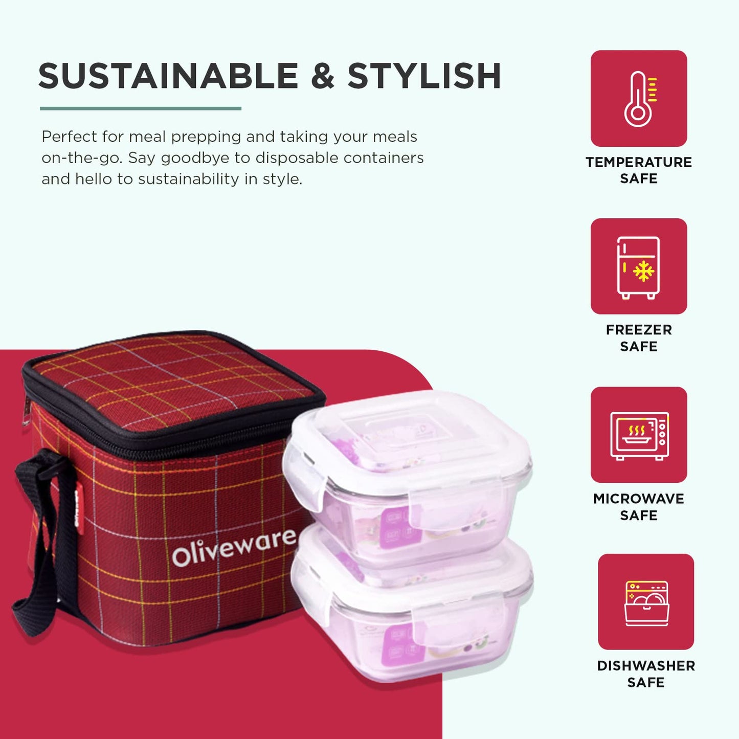 Feast Glass Lunch Box