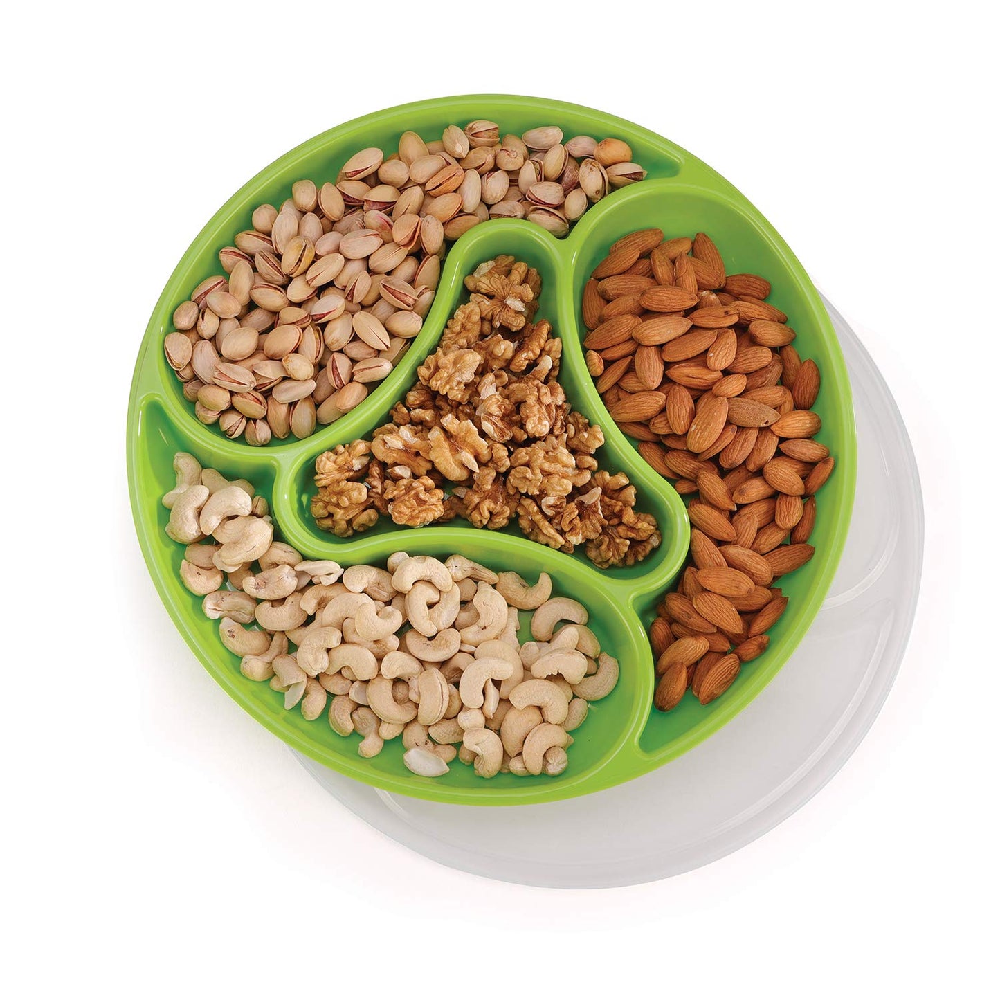 Majestic Snaks & Dry Fruit Candy Tray (4x300 ml)