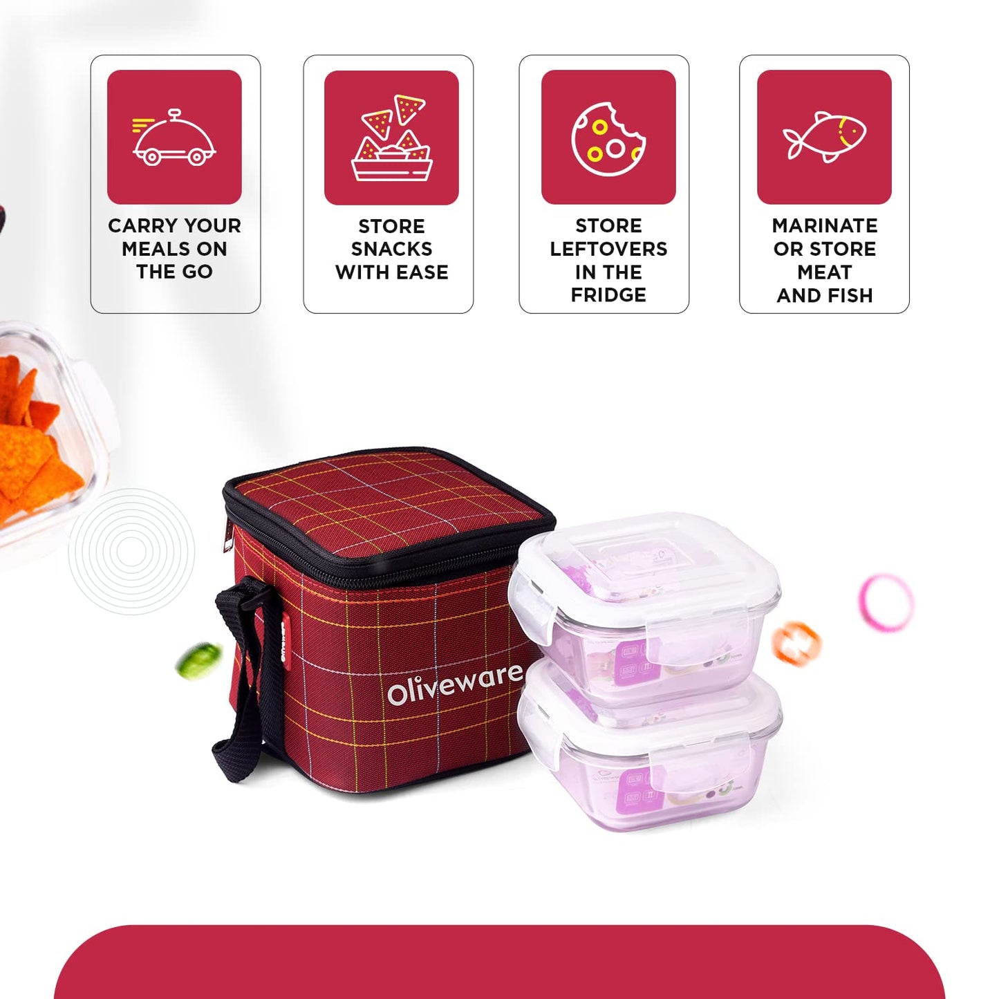 Feast Glass Lunch Box