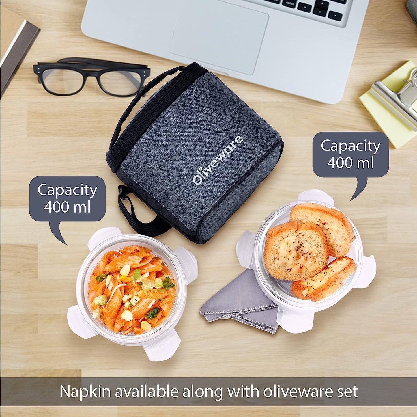 Rio Glass Lunch box