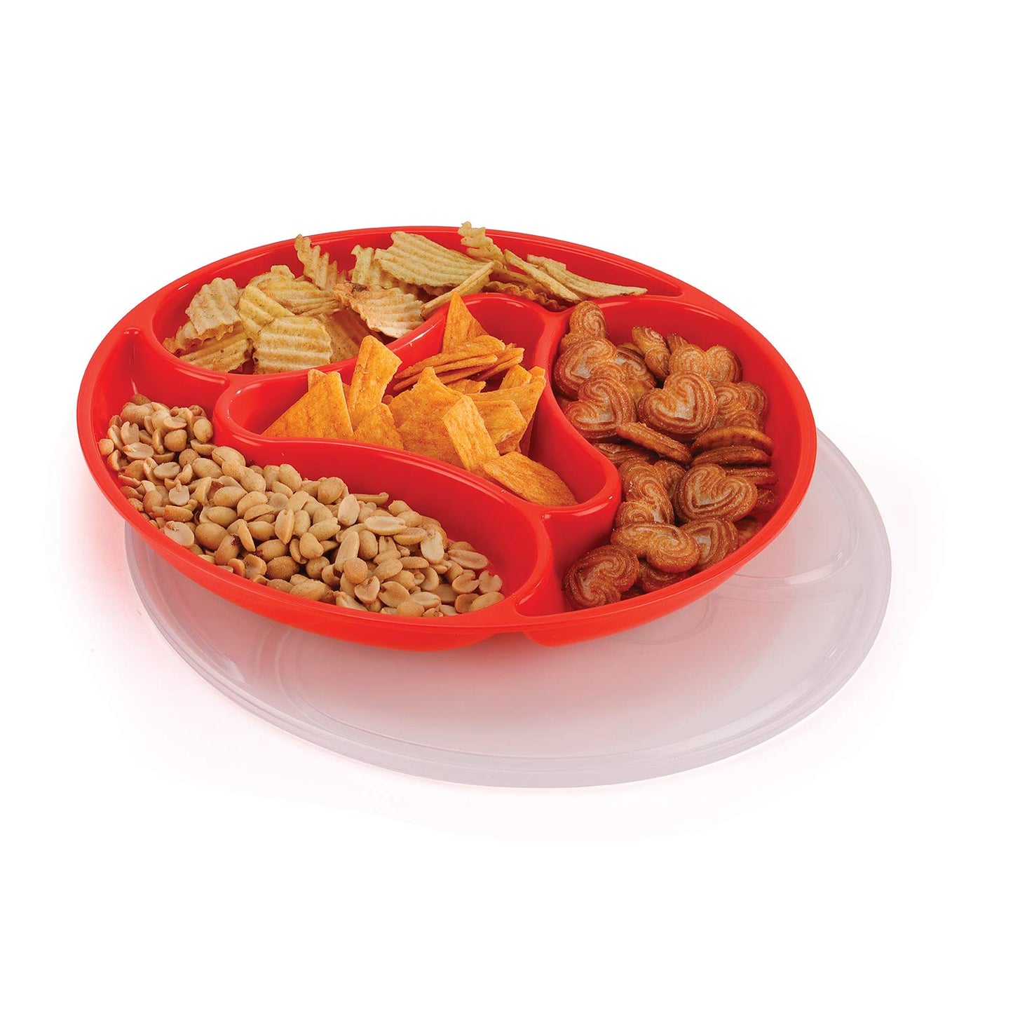 Majestic Snaks & Dry Fruit Candy Tray (4x300 ml)