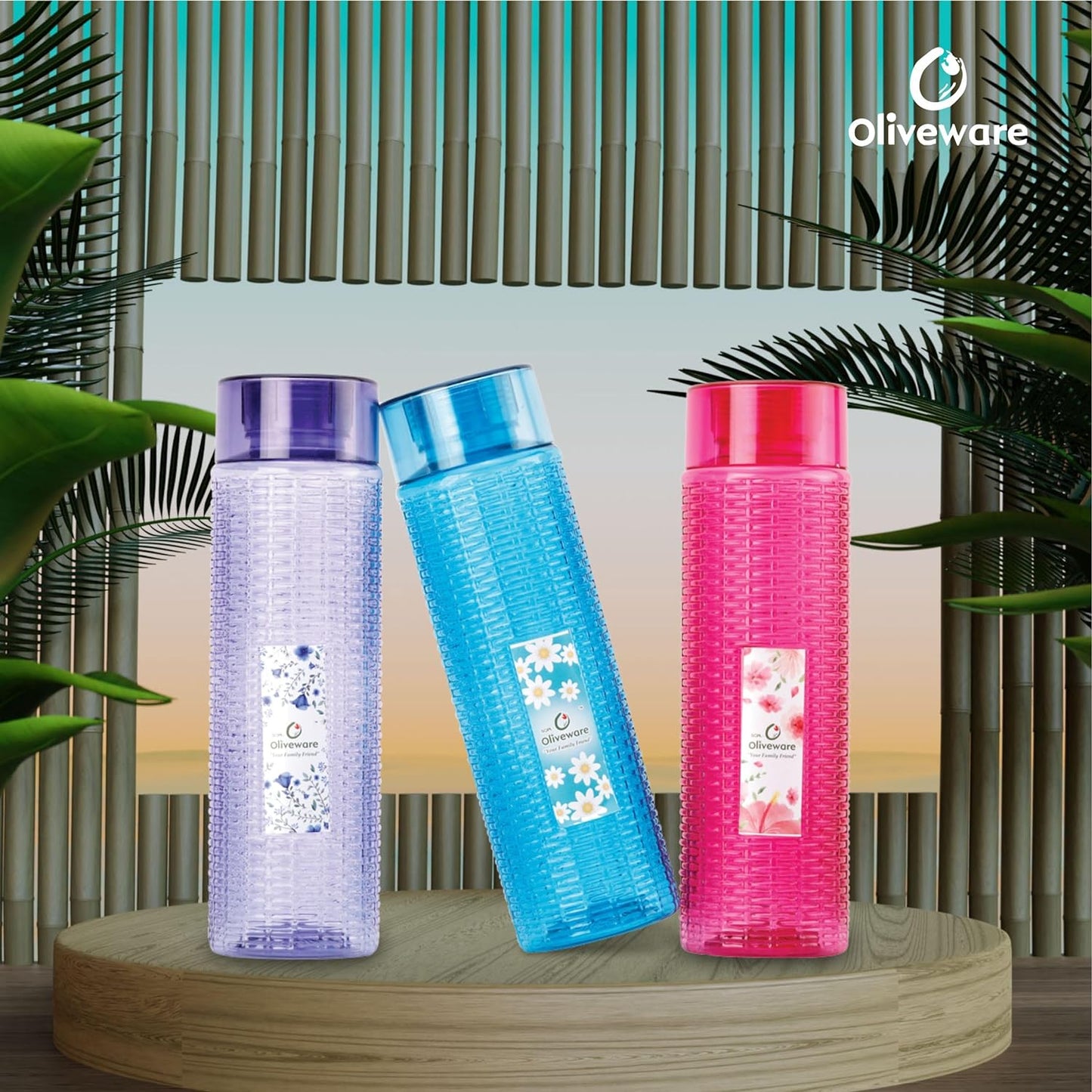 Oliveware Weaving Water Bottle