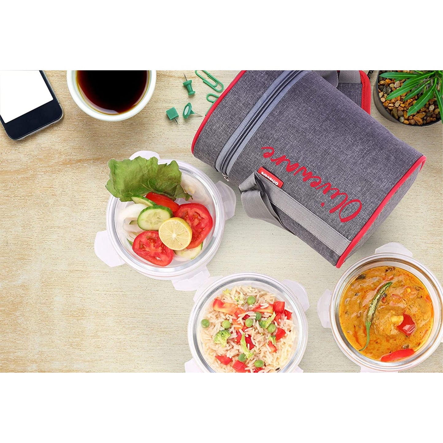 Innox Glass Lunch Box