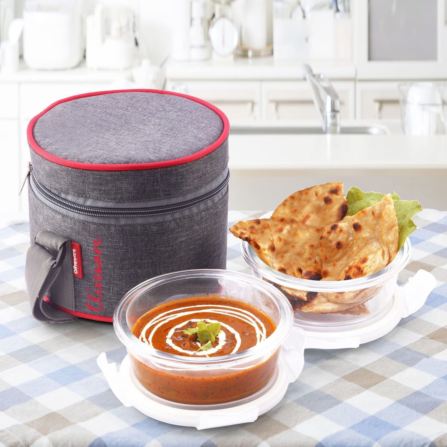 Rocky Glass Lunch Box