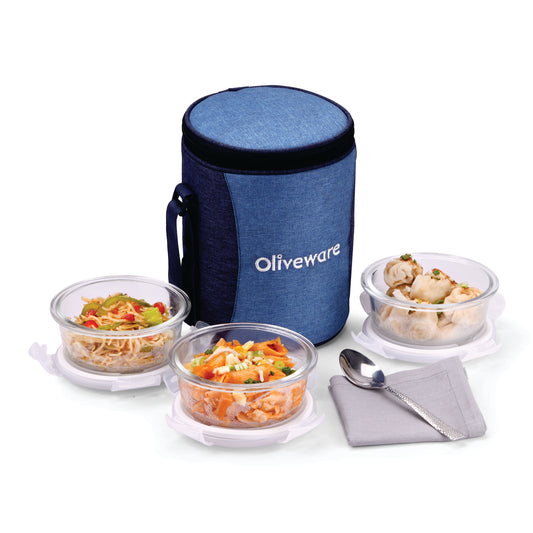 Italian Glass Lunch Box