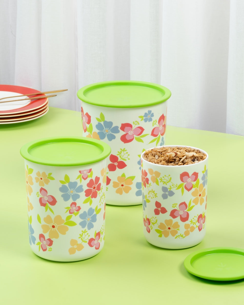 Versatile Containers Plastic Containers with Lids Round – Durable & Versatile | Oliveware India