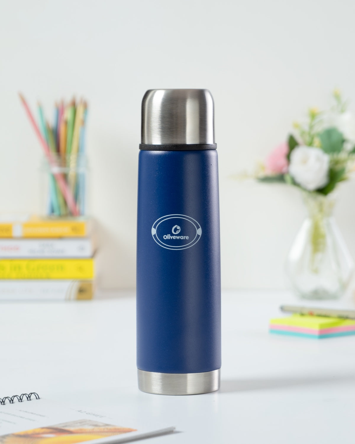 Stainless Steel Insulated Drink Bottle Durable Stylish Oliveware stainless-steel-insulated-drink-bottle-durable-stylish-oliveware