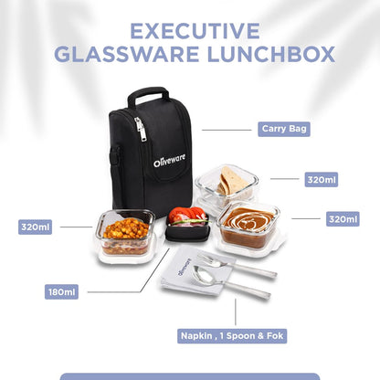 Executive Glassware Lunchbox
