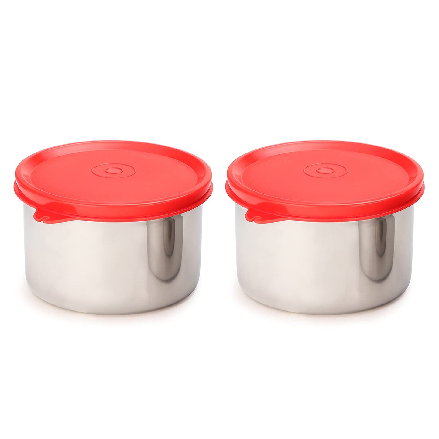 Magic Stainless Steel Containers - Set of 2 (600 ML)