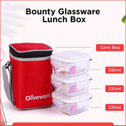 Bounty Glass Lunch Box