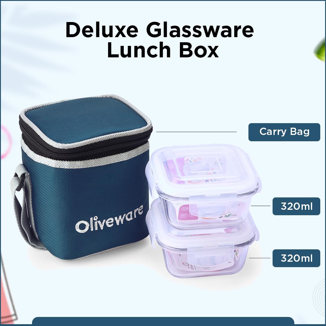 Deluxe Glass Lunch Box