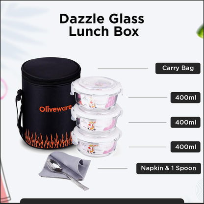 Dazzle Glass Lunchbox
