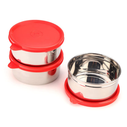 Magic Stainless Steel Containers - Set of 2 (450 ML)