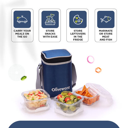 Bounty Glass Lunch Box
