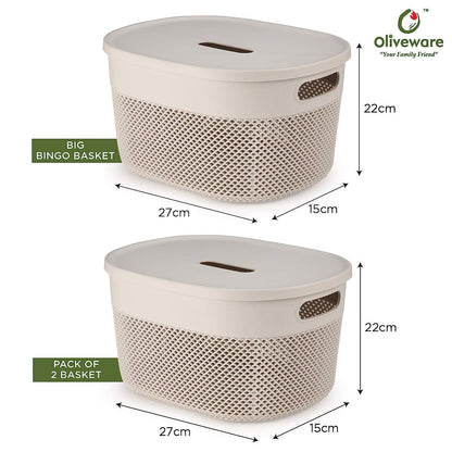 Bingo Basket Set of 2 (Big)