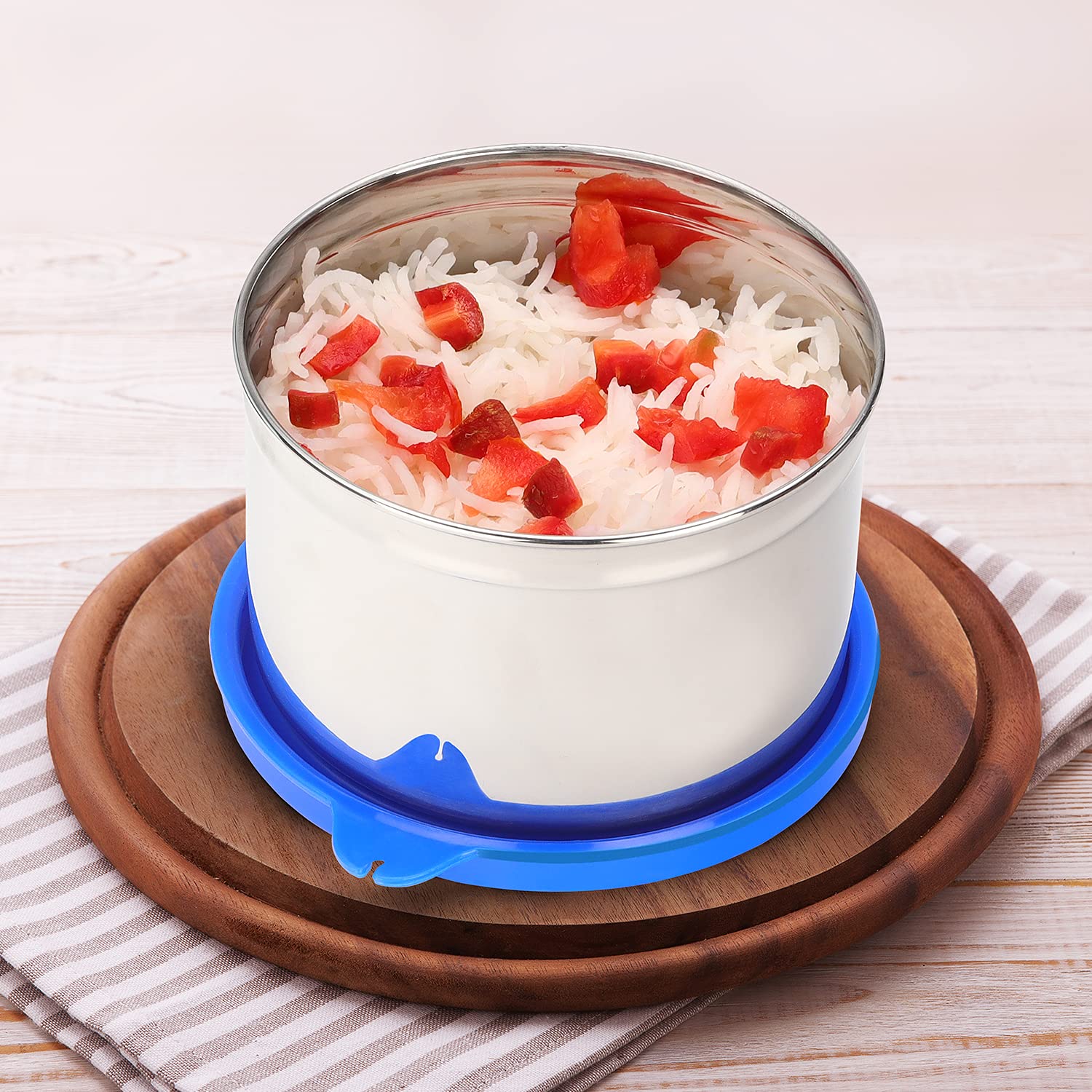 Magic Stainless Steel Containers - Set of 2 (600 ML) – Oliveware India