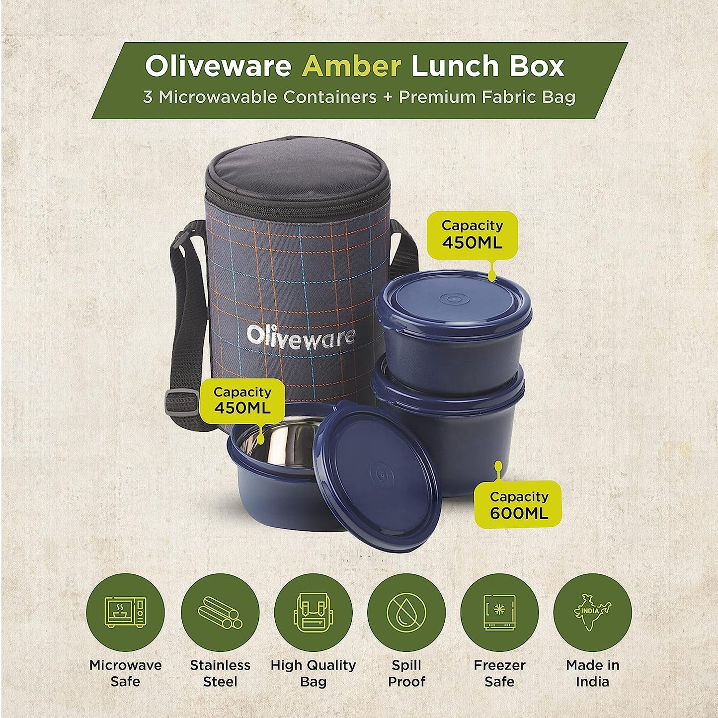 Amber Lunch Box