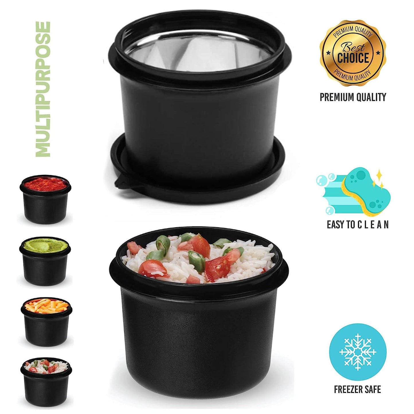 Benny Containers - Set of 2 (600 ML)