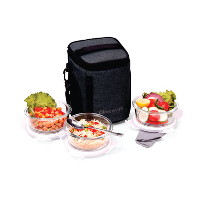 Grace Glass Lunch Box